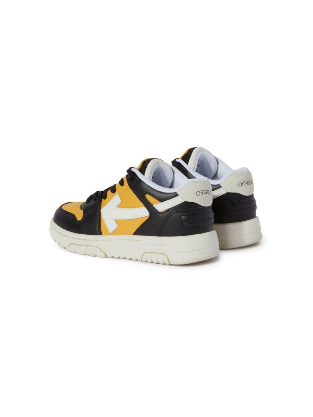 Sneakers Out Of Office per bambino Off - White Kids giallo con punta traforata - Rubino Kids