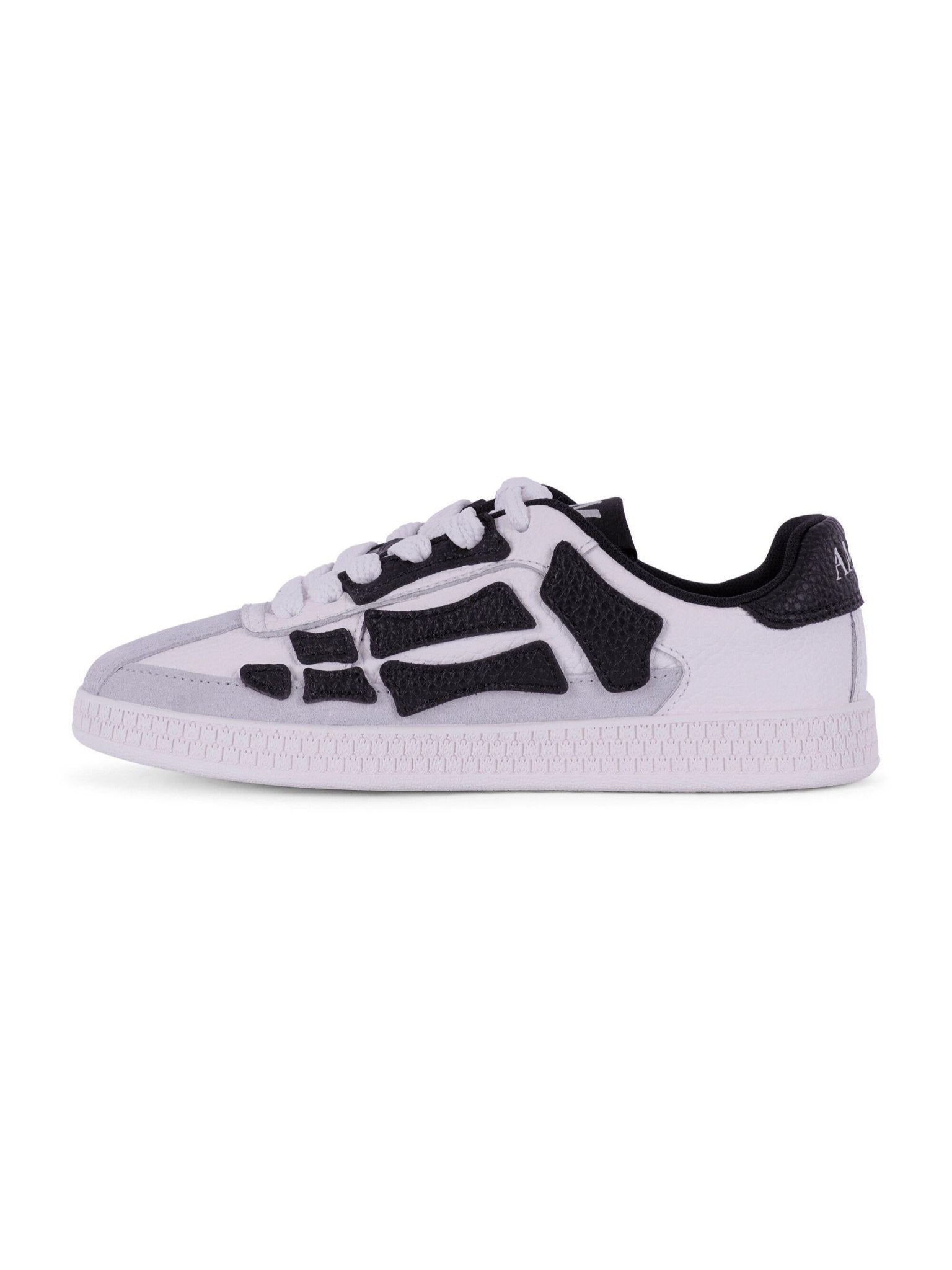 Sneakers Pacific Bones per bambino Amiri Kids bianche e nere con suola in rilievo - Rubino Kids