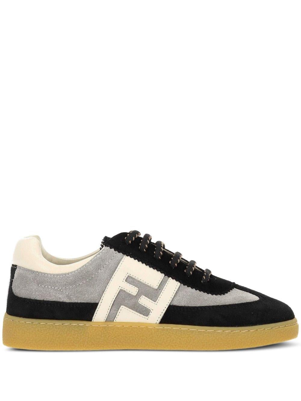 Sneakers per bambini Fendi Kids multicolore con dettaglio logo - Rubino Kids