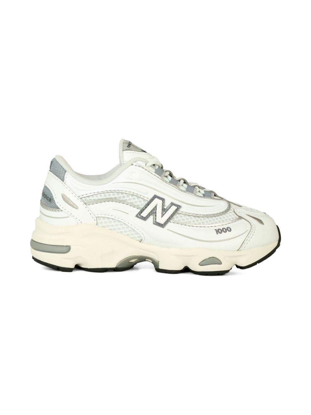 Sneakers per bambini New Balance Kids 1000 bianco con logo - Rubino Kids