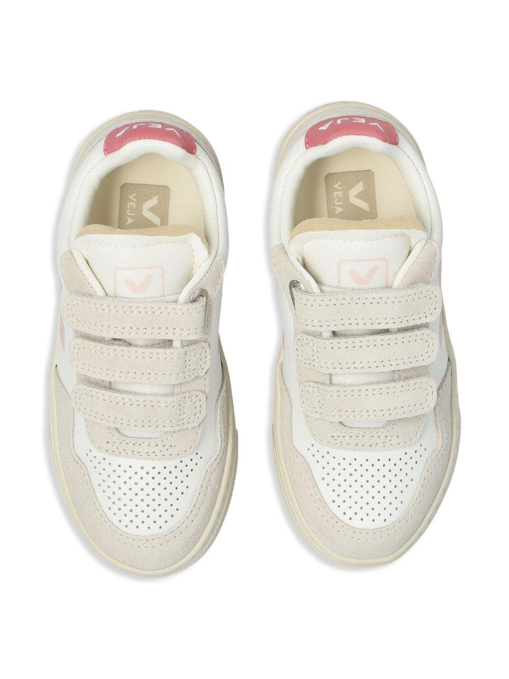 Sneakers per bambini Veja Kids bianche con dettagli a contrasto - Rubino Kids