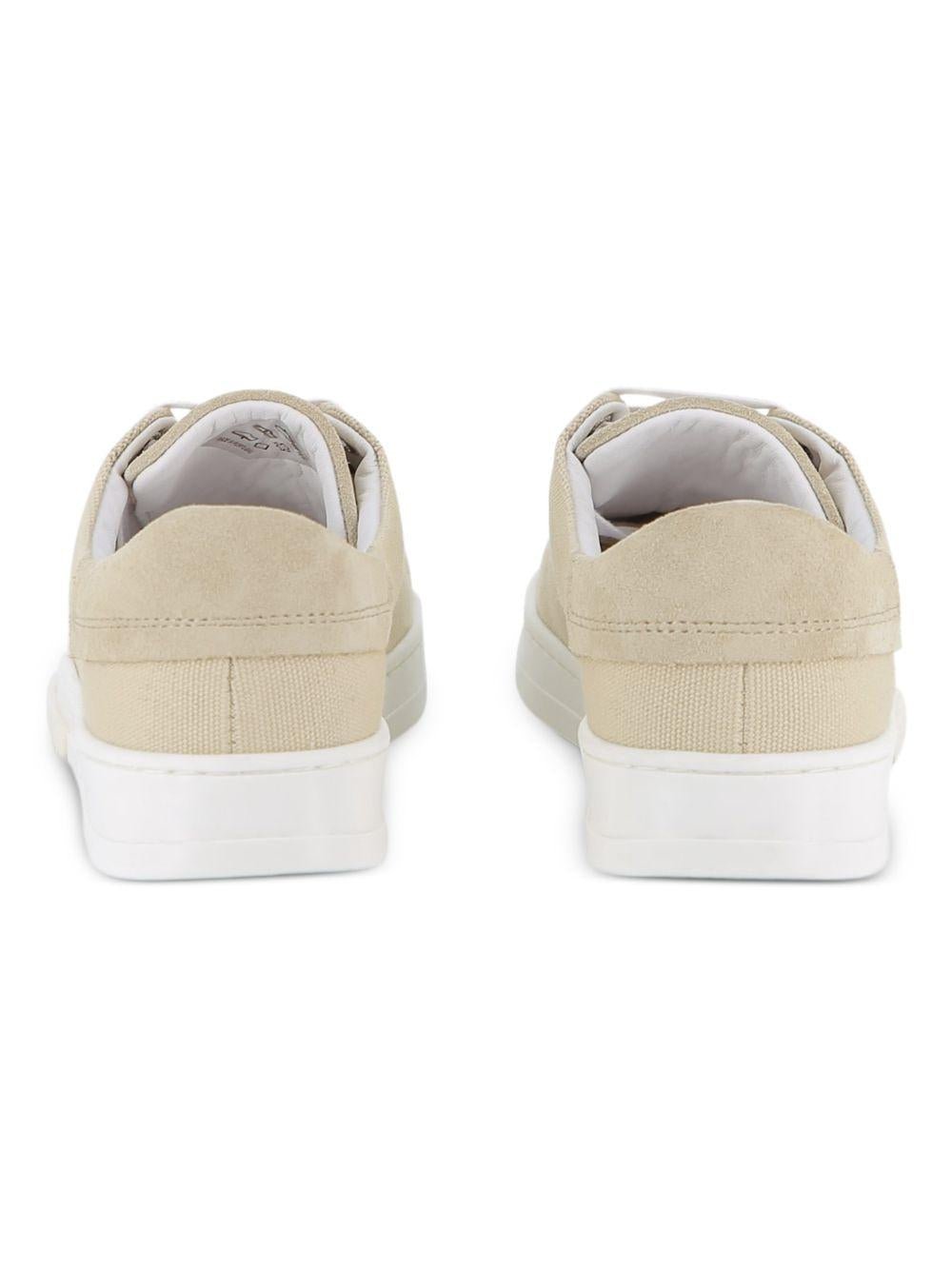 Sneakers per bambino Givenchy Kids beige con logo e lacci - Rubino Kids