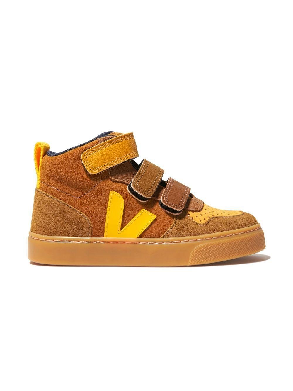 Sneakers per bambino VEJA Kids marrone con strappo - Rubino Kids