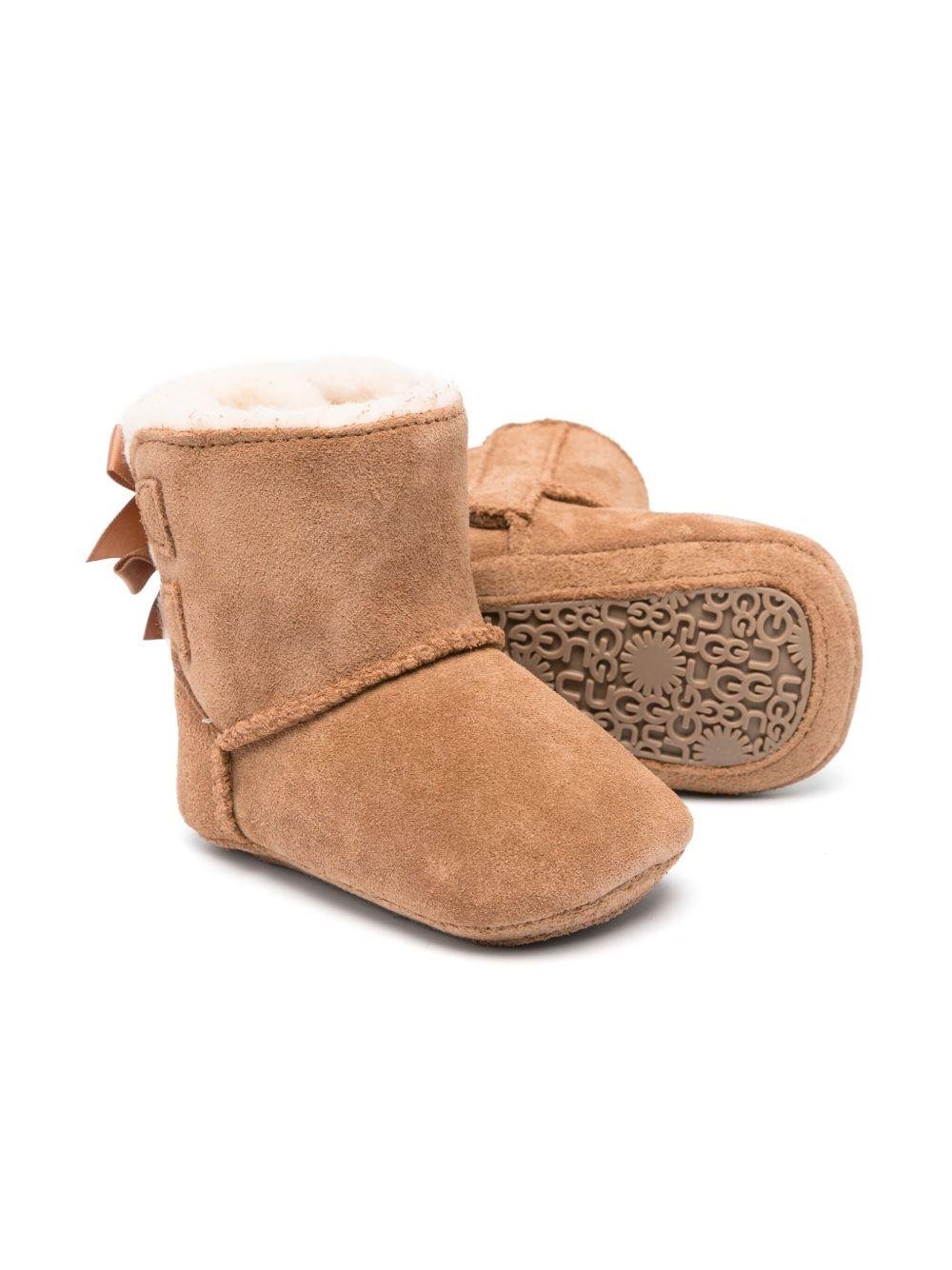Stivaletti per neonata UGG Kids beige Bailey Bow - Rubino Kids
