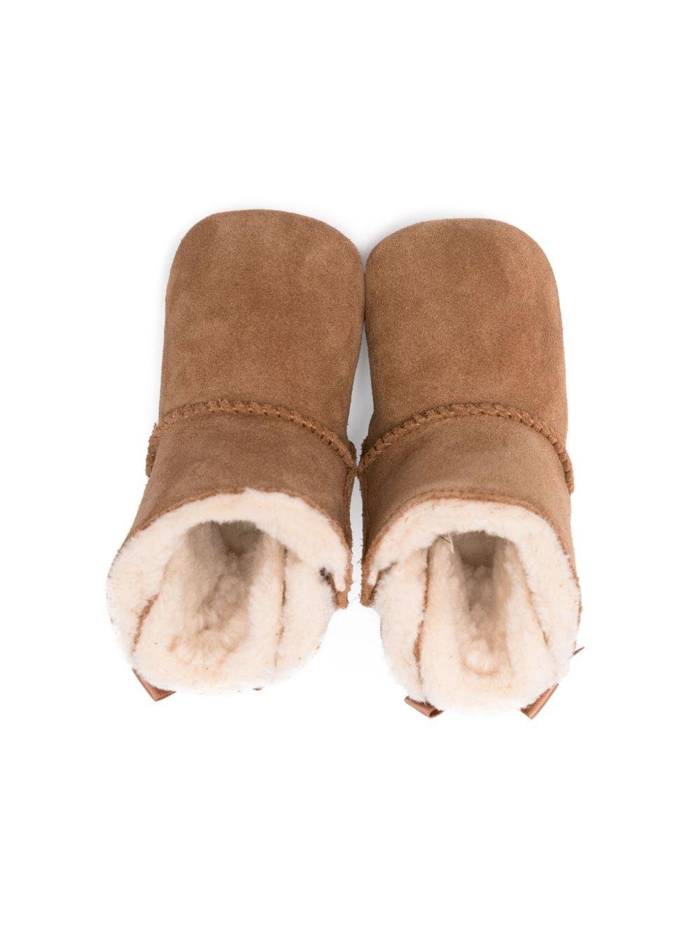 Stivaletti per neonata UGG Kids beige Bailey Bow - Rubino Kids