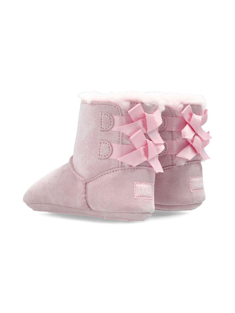 Stivaletti per neonata UGG Kids rosa Bailey Bow - Rubino Kids