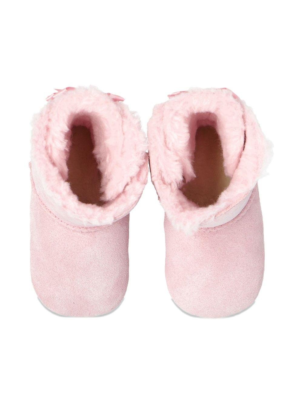 Stivaletti per neonata UGG Kids rosa Bailey Bow - Rubino Kids