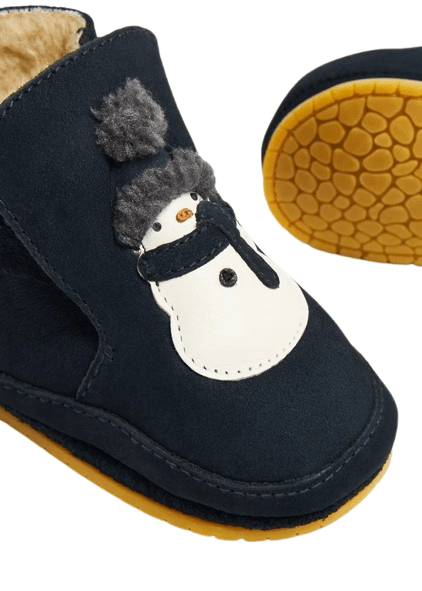 Stivali Aggas per neonato Donsje blu con pupazzo di neve - Rubino Kids