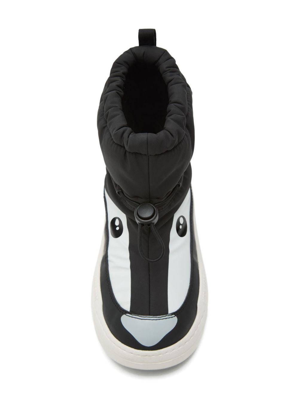 Stivali da neve Park Strap per bambino Moon Boot Kids neri con design a forma di animale - Rubino Kids