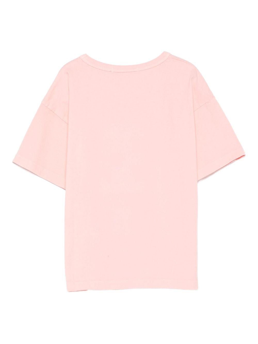 T-shirt per bambina Bobo Choses rosa con stampa grafica - Rubino Kids