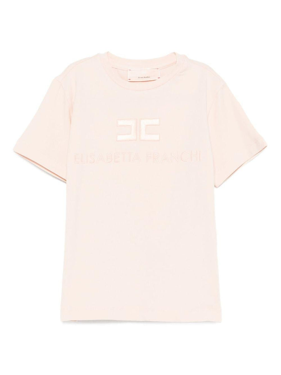 Franchi Outlet T Shirt Elisabetta Franchi Con Logo Elisabetta