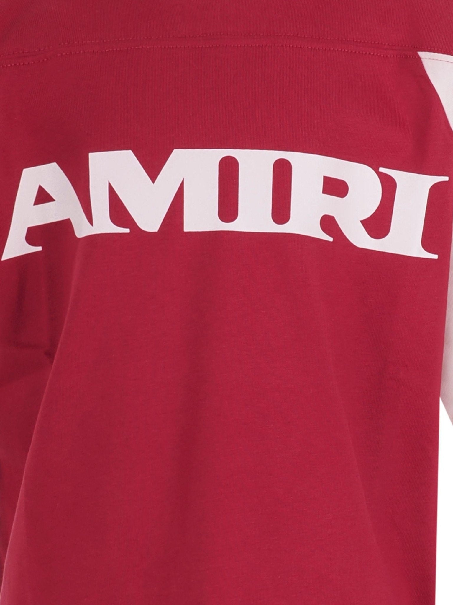 T-shirt per bambino Amiri Kids rossa con logo sul davanti - Rubino Kids
