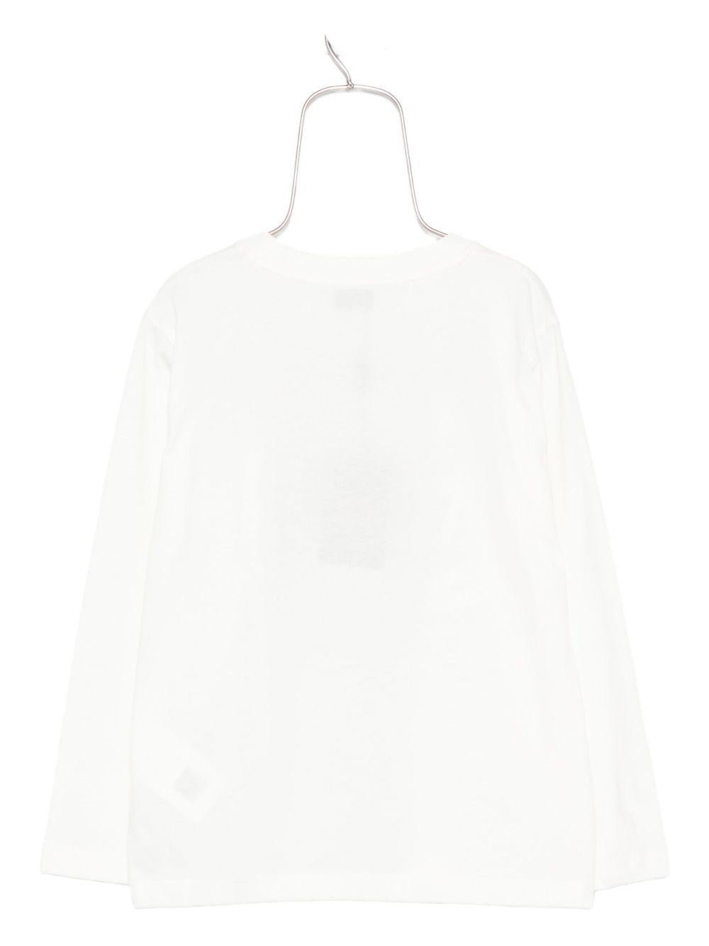 T-shirt per bambino ETRO KIDS bianca con motivo Pegaso - Rubino Kids