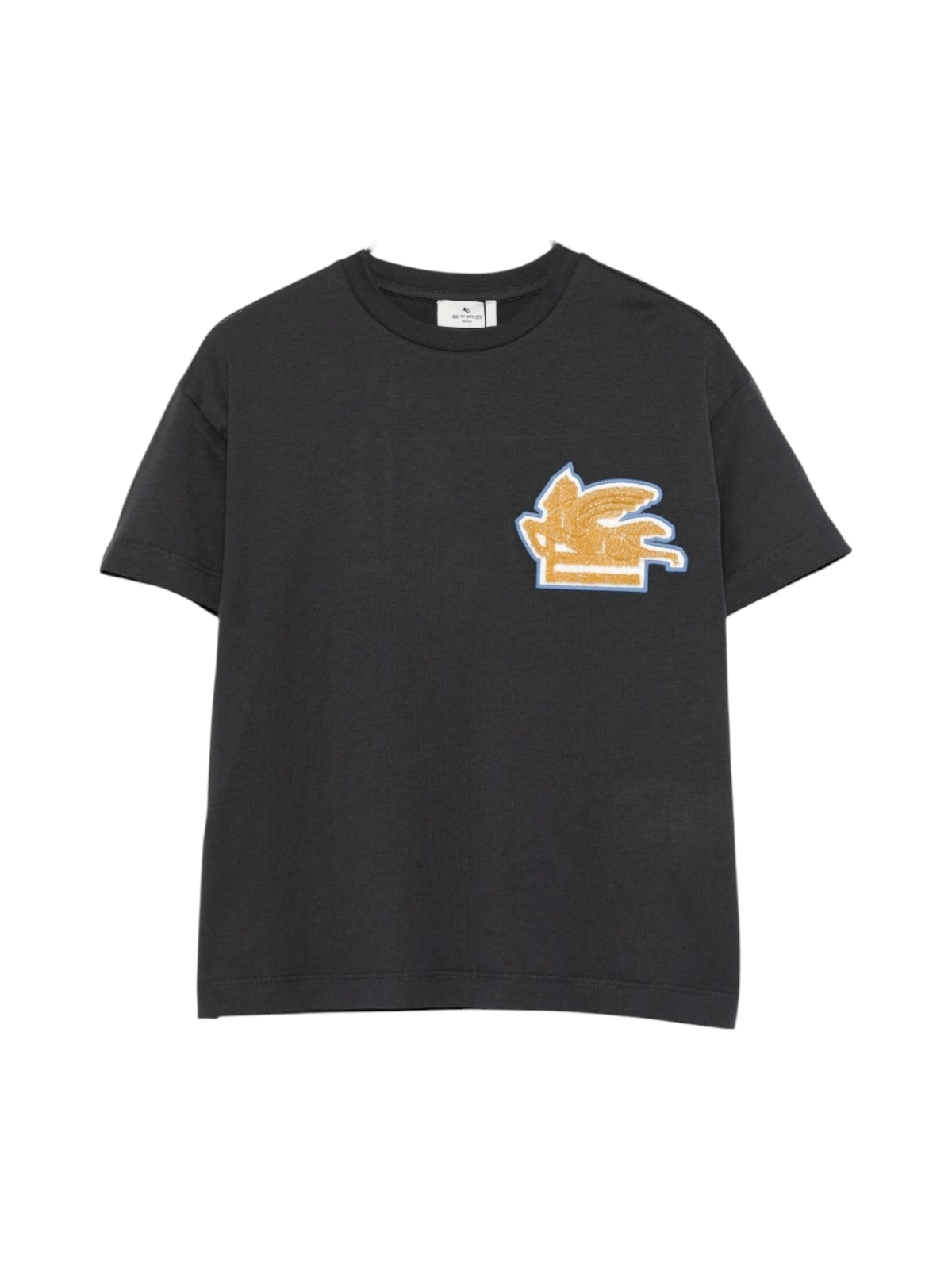 T-shirt per bambino ETRO KIDS blu con motivo Pegaso - Rubino Kids