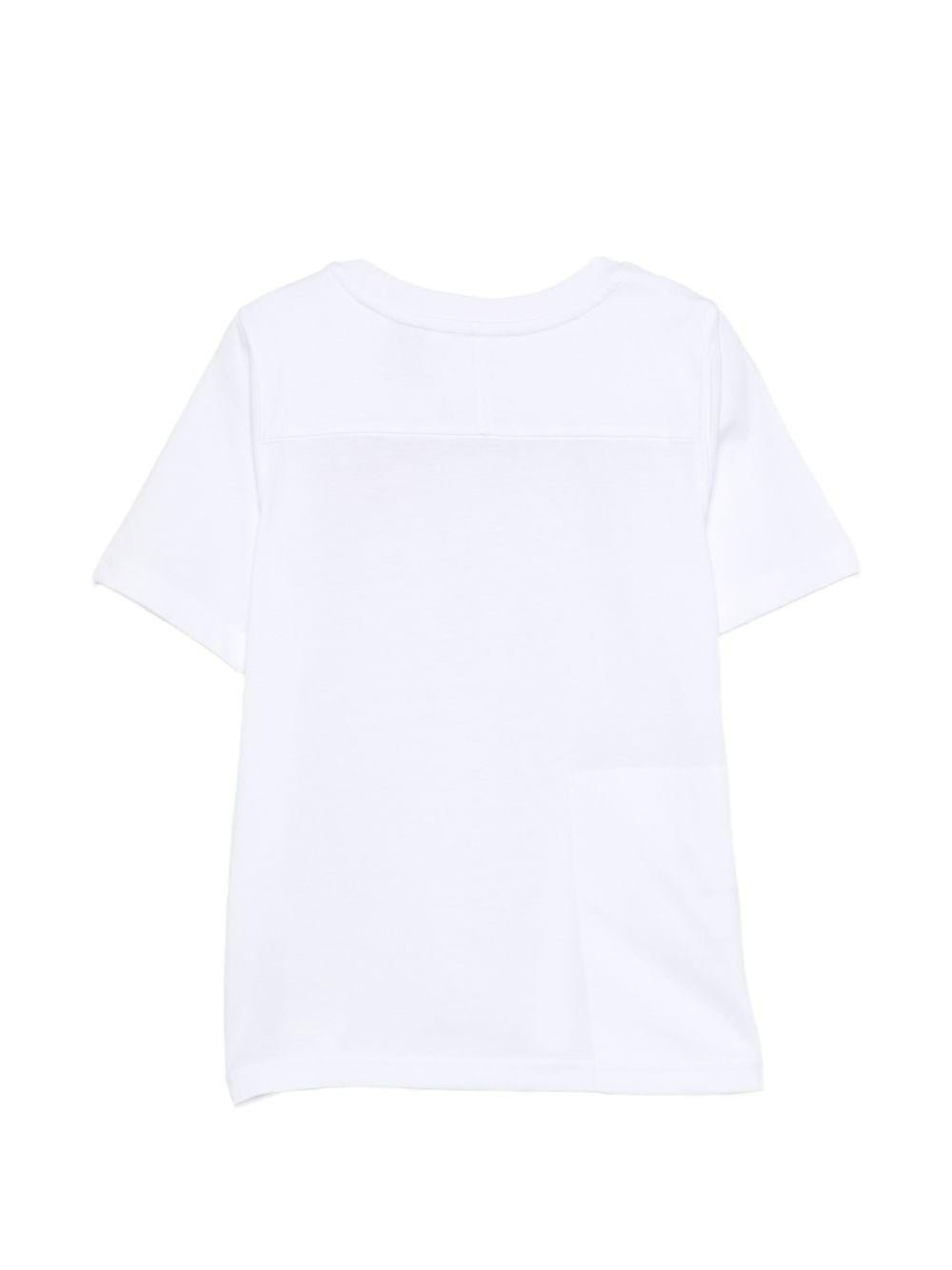 T-shirt per bambino K Way Kids bianca con stampa grafica - Rubino Kids