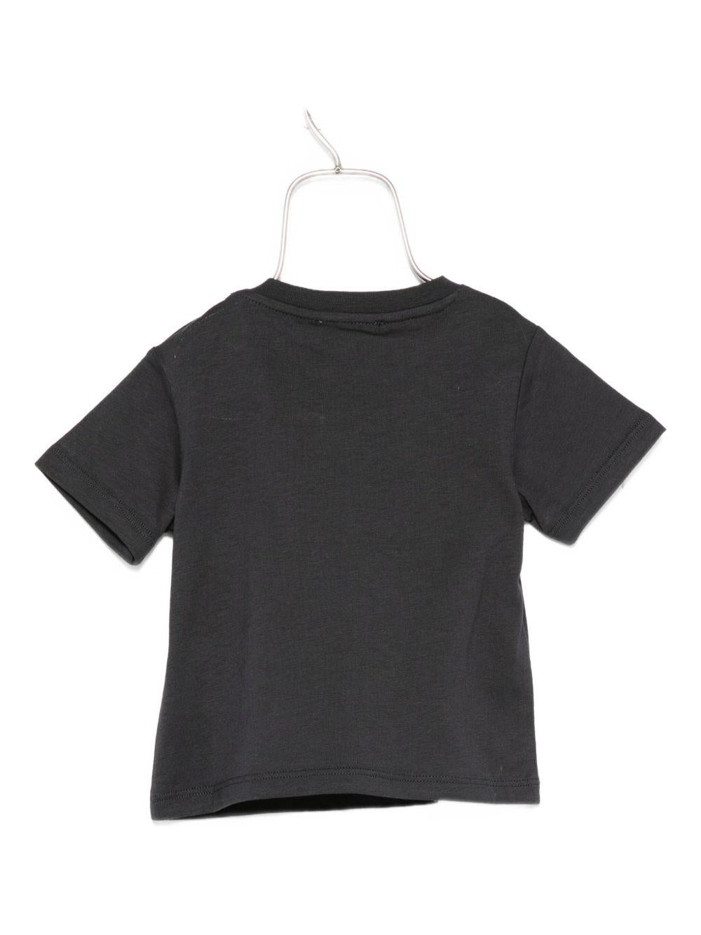 T-shirt per neonato ETRO KIDS blu con logo sul davanti - Rubino Kids