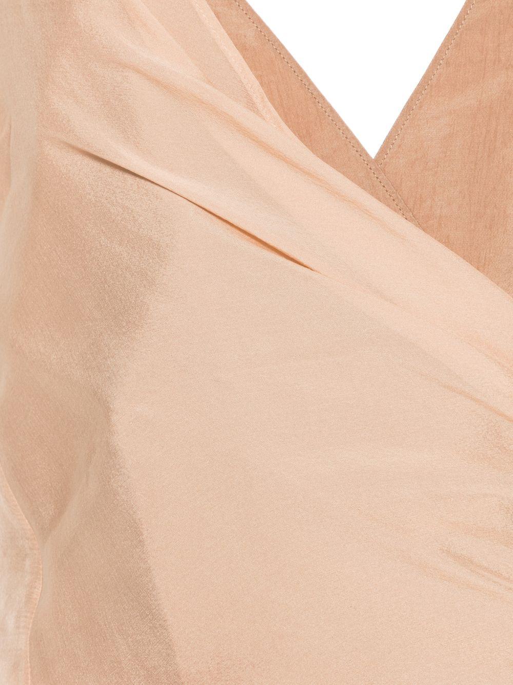 Top per donna Alysi beige con scollo a V - Rubino Kids