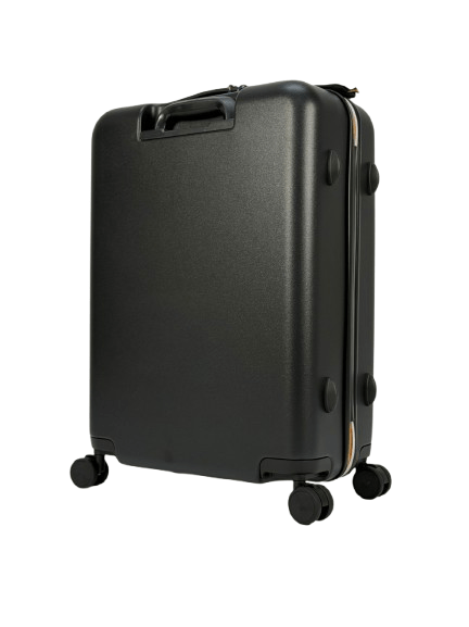 Trolley Eudoxieur per bambini K - Way Kids nero con monogramma K - Way in rilievo tono su tono - Rubino Kids