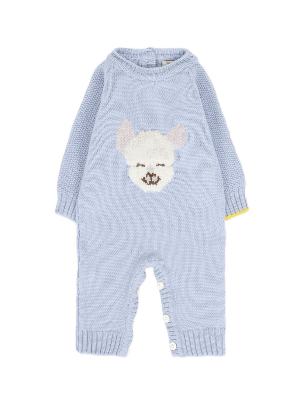 Tuta intera per neonato Gensami kids blu con applicazione - Rubino Kids