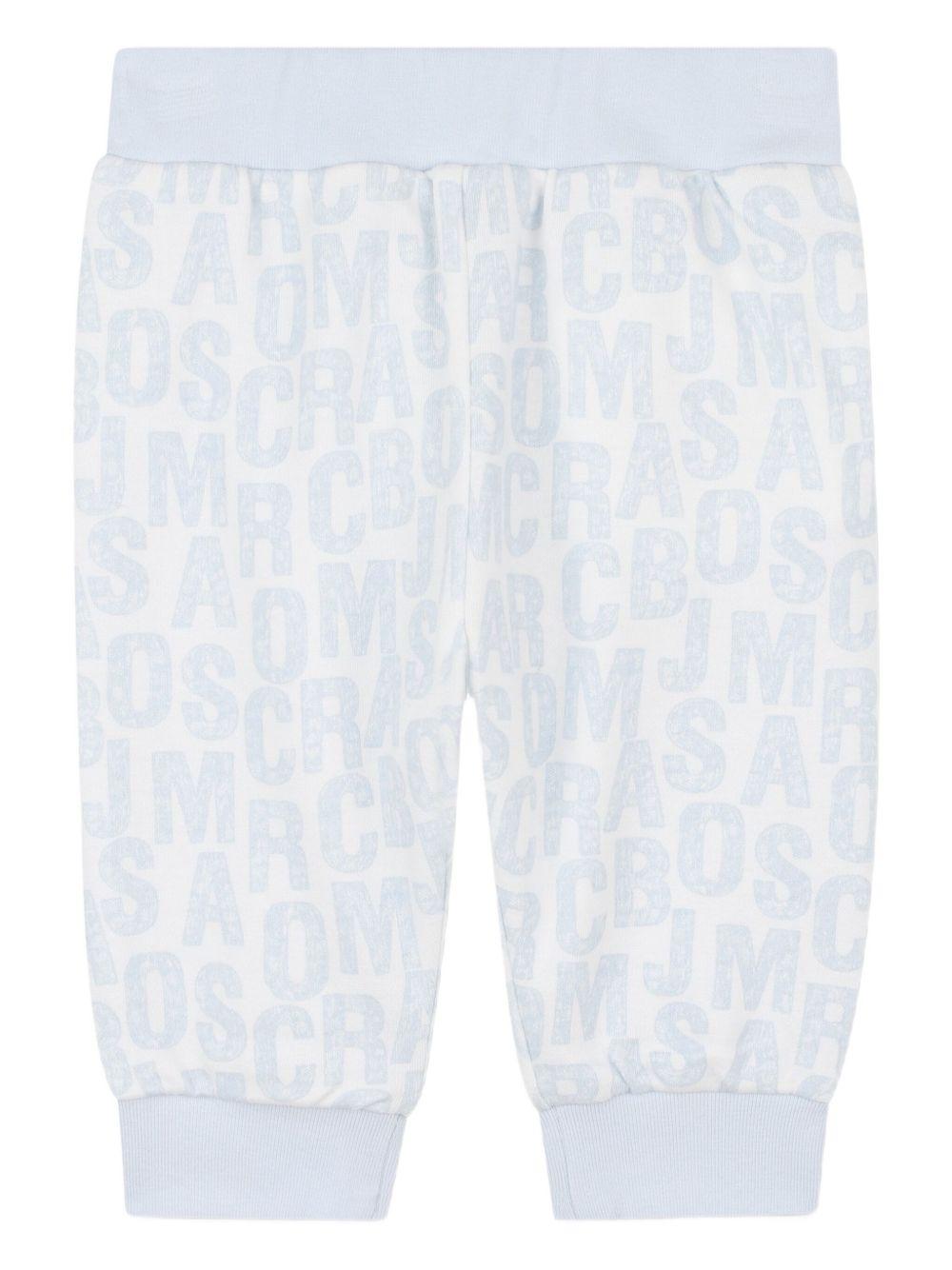 Tute sportive per neonato The Marc Jacobs Kids azzurro con stampa grafica (2 pezzi) - Rubino Kids