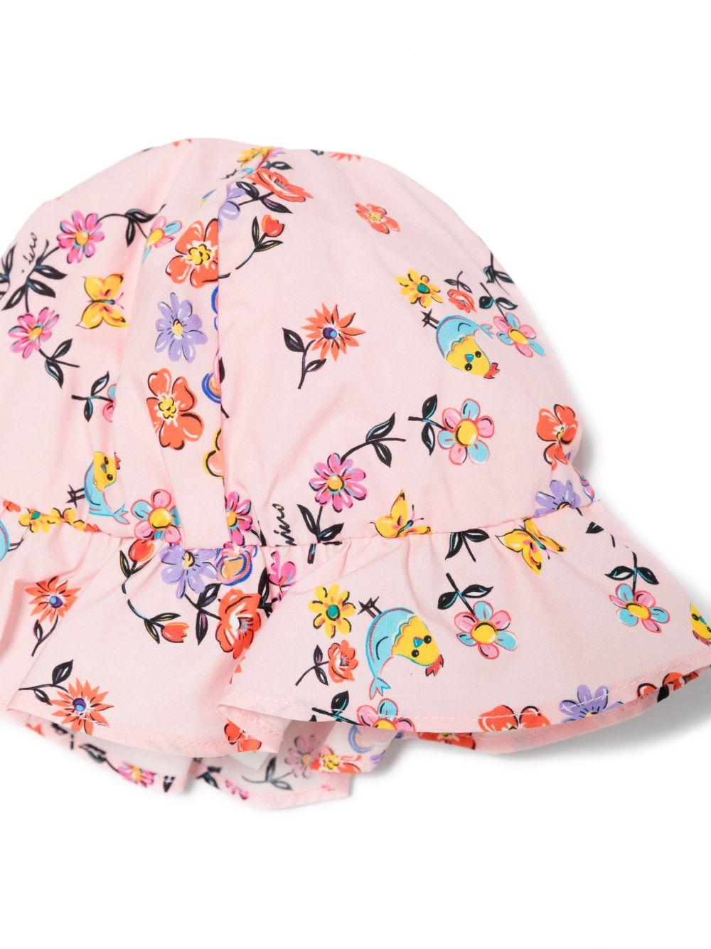 Tutina con stampa Teddy Bear per neonata Moschino Kids bianco con girocollo - Rubino Kids