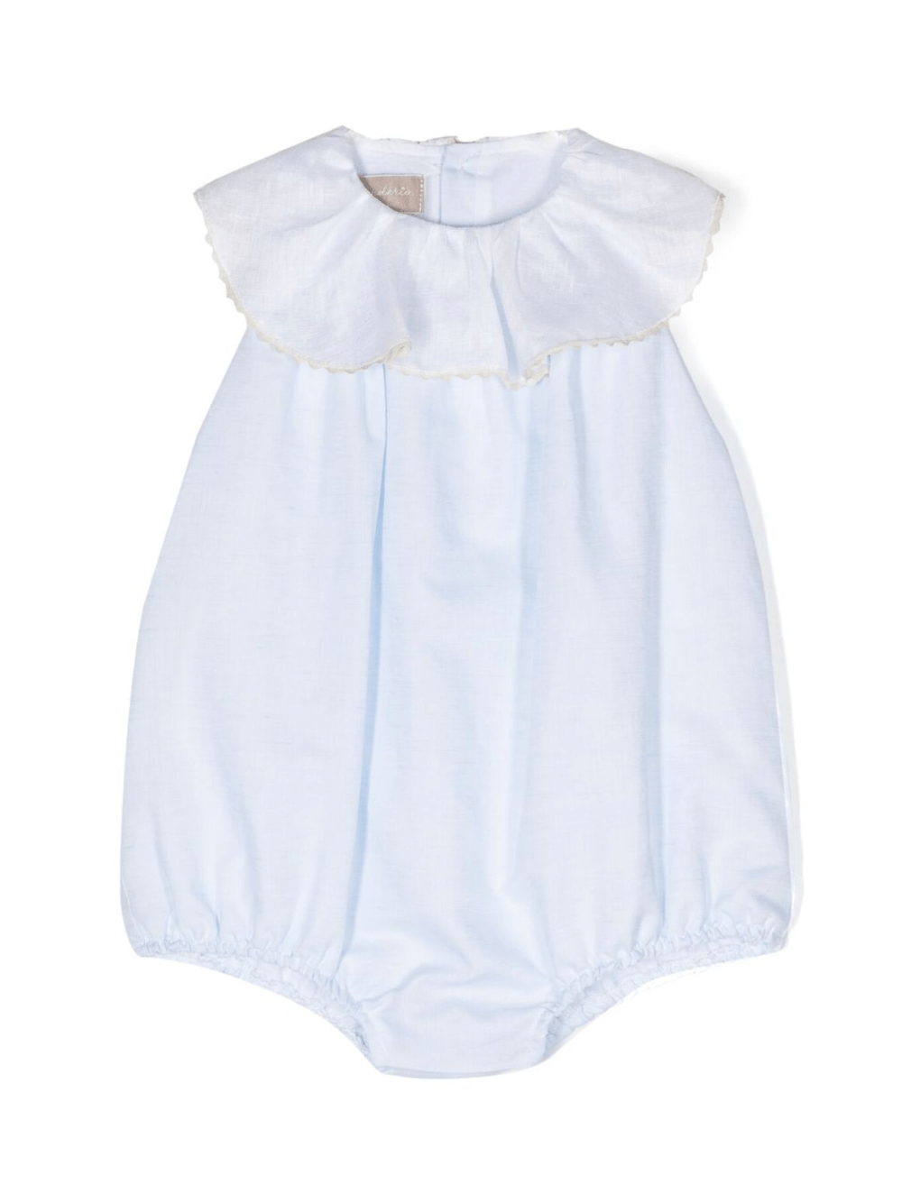 Tutina per neonata La Stupenderia azzurro con colletto ampio - Rubino Kids
