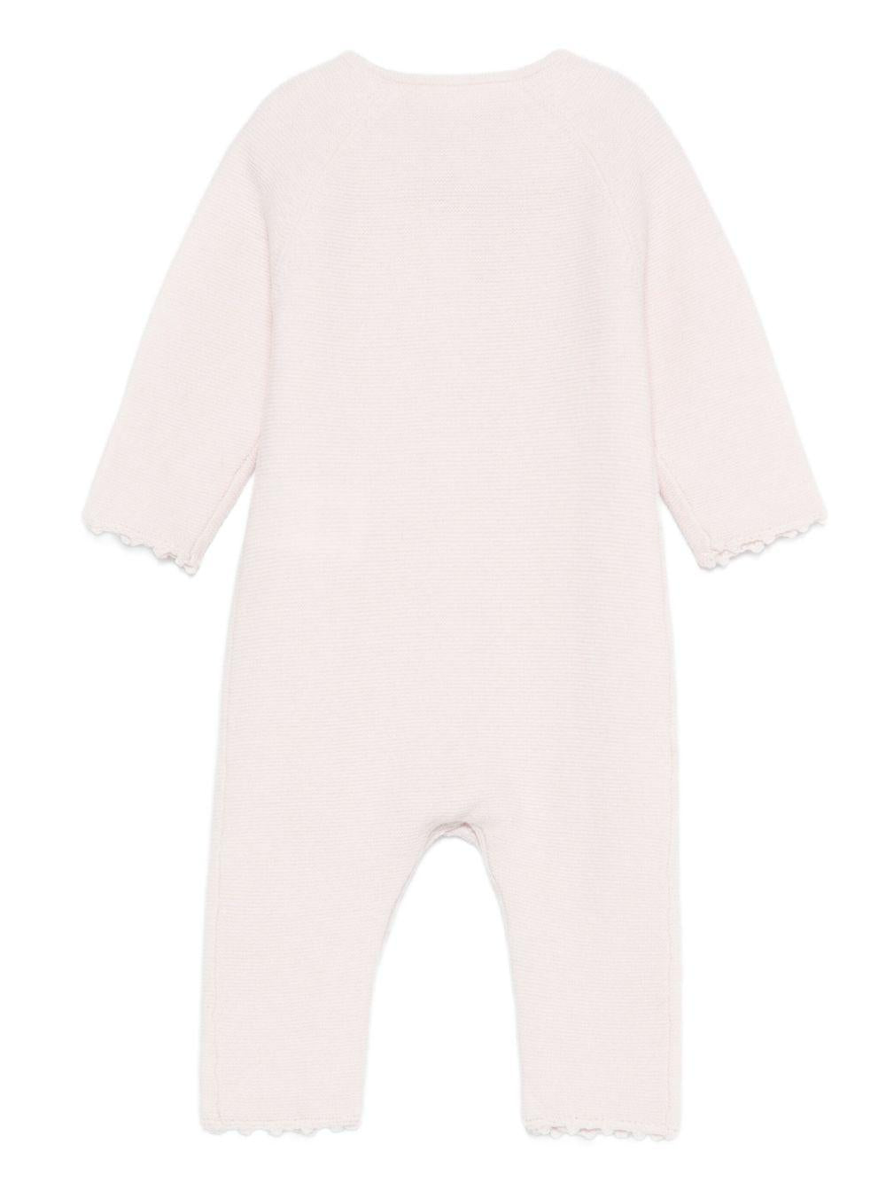 Tutina per neonata Tartine Et Chocolate rosa con bordo smerlato - Rubino Kids