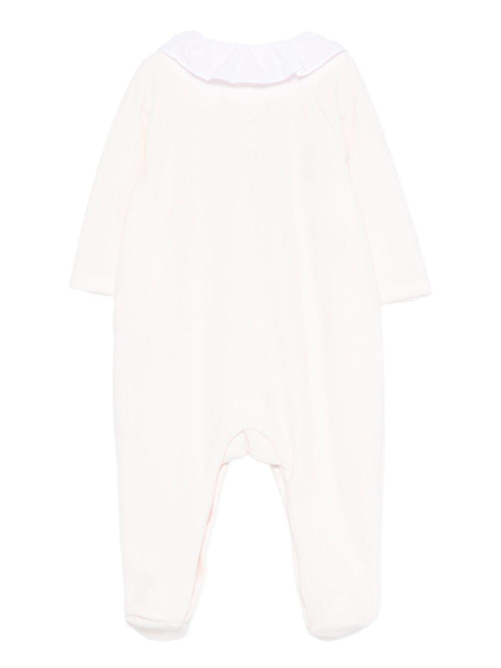 Tutina per neonata Tartine Et Chocolate rosa con lettere ricamate - Rubino Kids