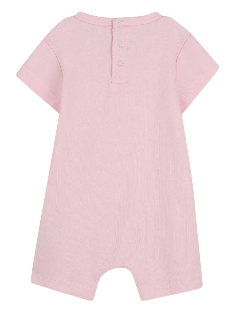 Tutina per neonata The Marc Jacobs Kids rosa con stampa grafica sul davanti - Rubino Kids