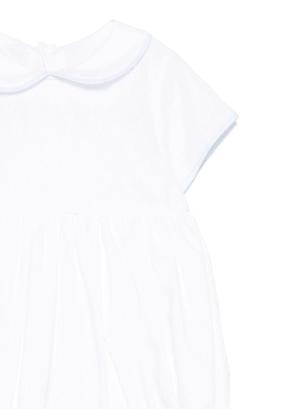 Tutina per neonato La Stupenderia bianco con bordi a contrasto - Rubino Kids