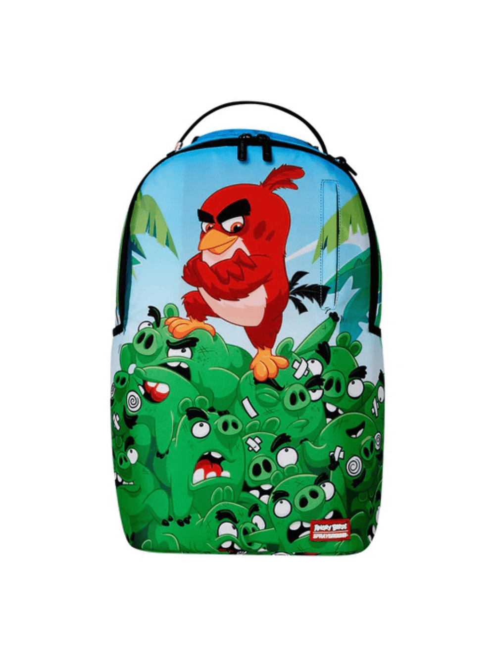 Zaino Angry Birds per bambini Sprayground Kid multicolore con tasche stampa all - over - Rubino Kids