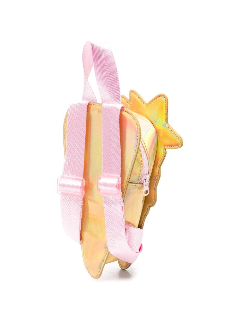 Zaino per bambina Billieblush multicolore con gelato applicato - Rubino Kids