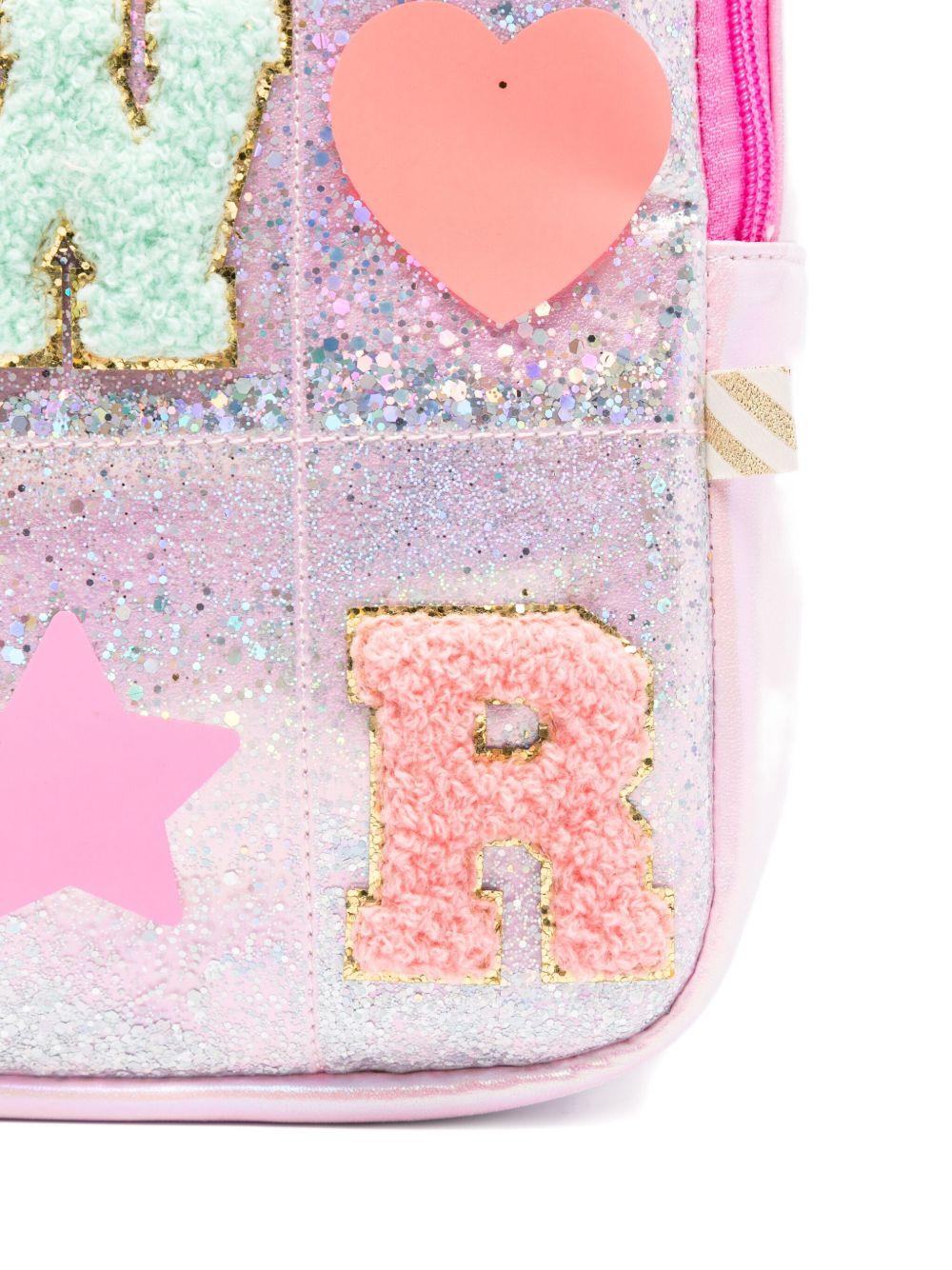 Zaino per bambina Billieblush rosa decorato con glitter Power - Rubino Kids
