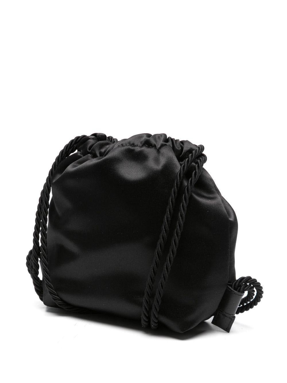 Zaino per bambina Versace Kids nero con motivo Medusa - Rubino Kids