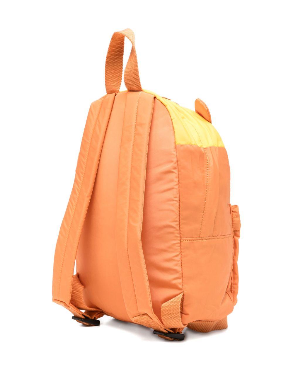 Zaino per bambini Stella McCartney Kids arancione con applicazione - Rubino Kids