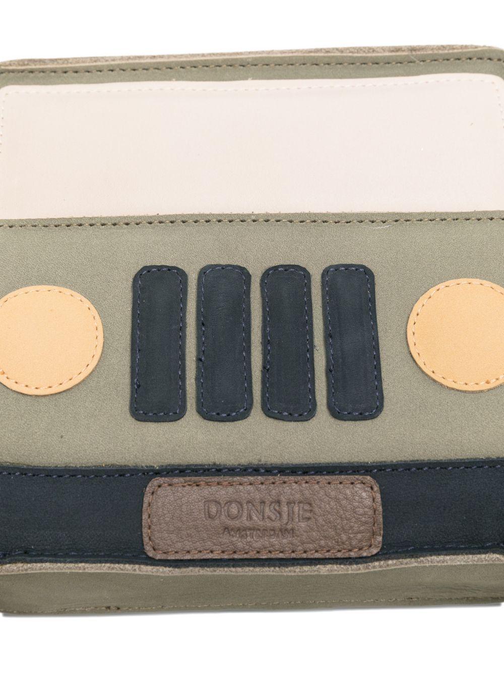 Zaino per bambino Donsje verde con dettaglio automobile - Rubino Kids