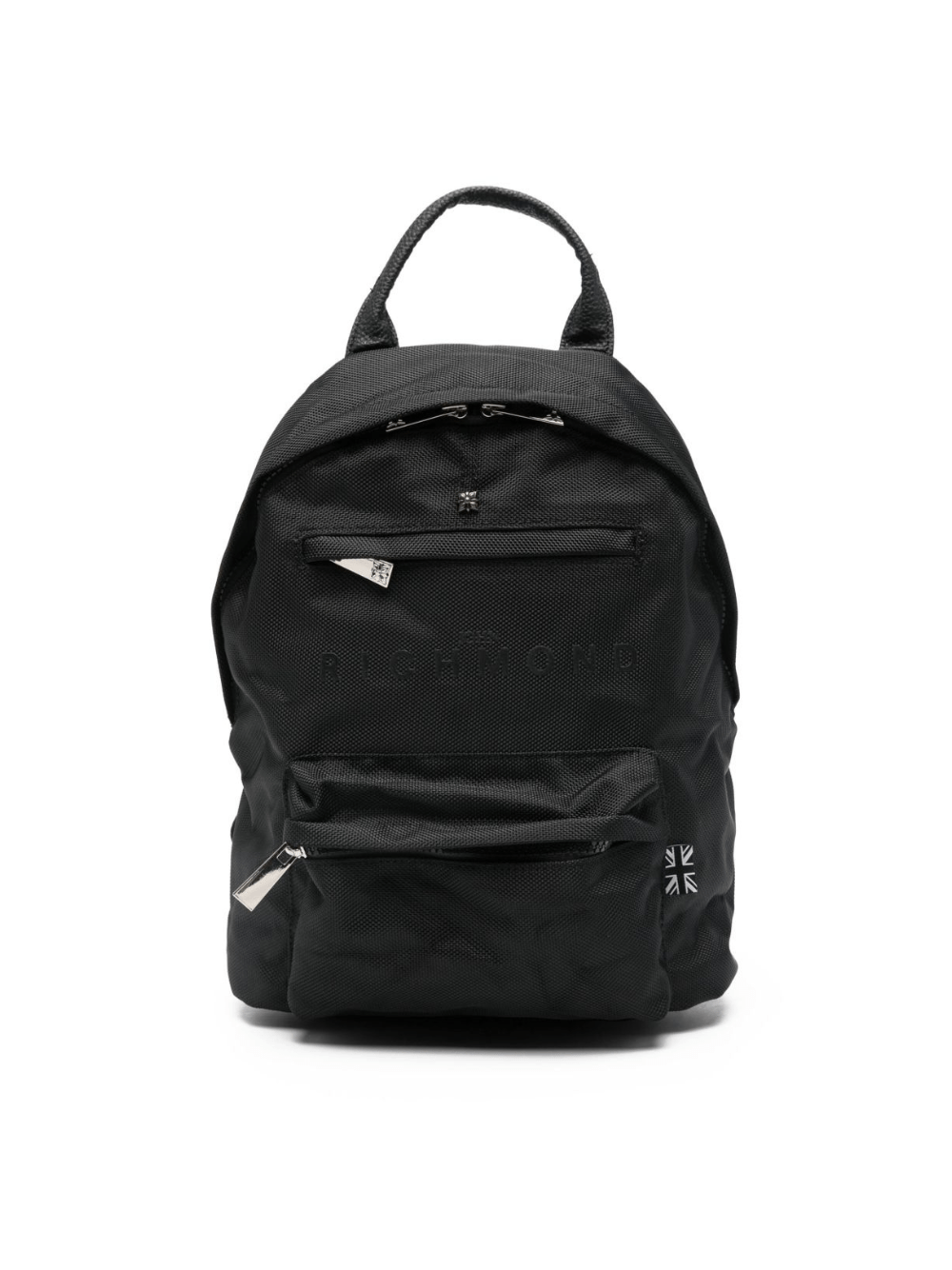 Zaino per bambino John Richmond Junior nero con applicazione - Rubino Kids