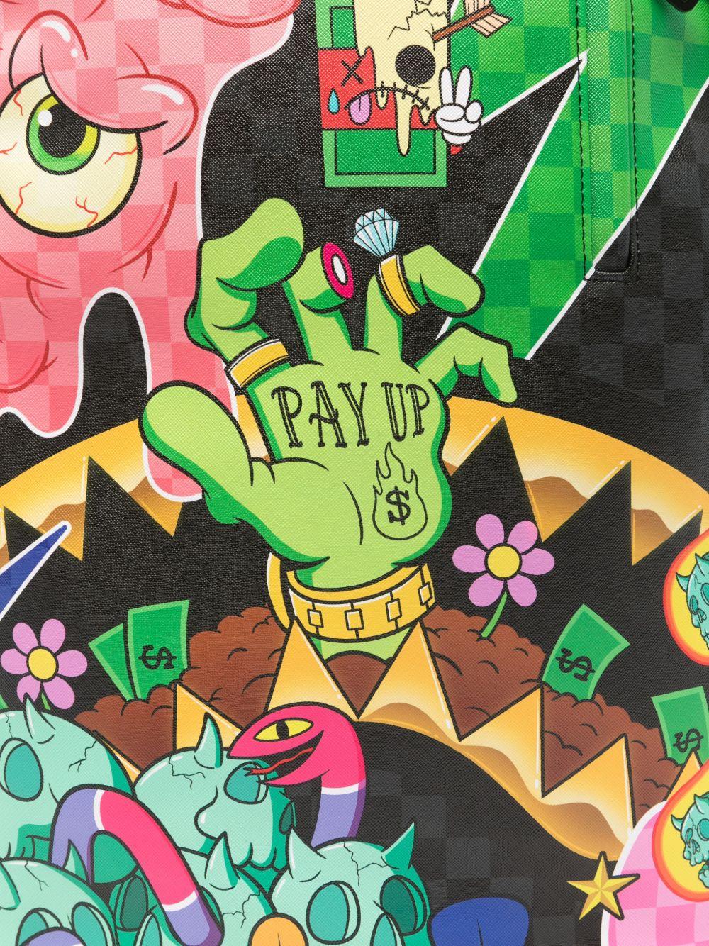 Zaino per bambino Sprayground kid multicolore con stampa grafica - Rubino Kids