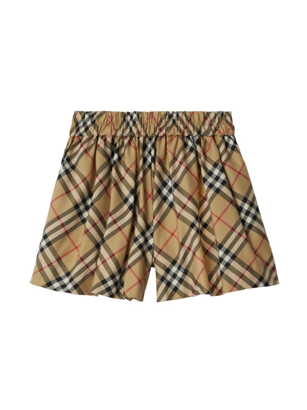 Shorts con motivo Vintage Check