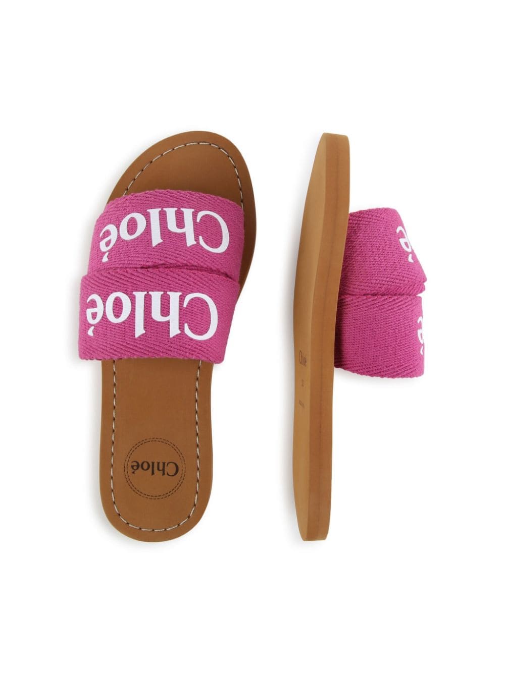 Slippers with logo