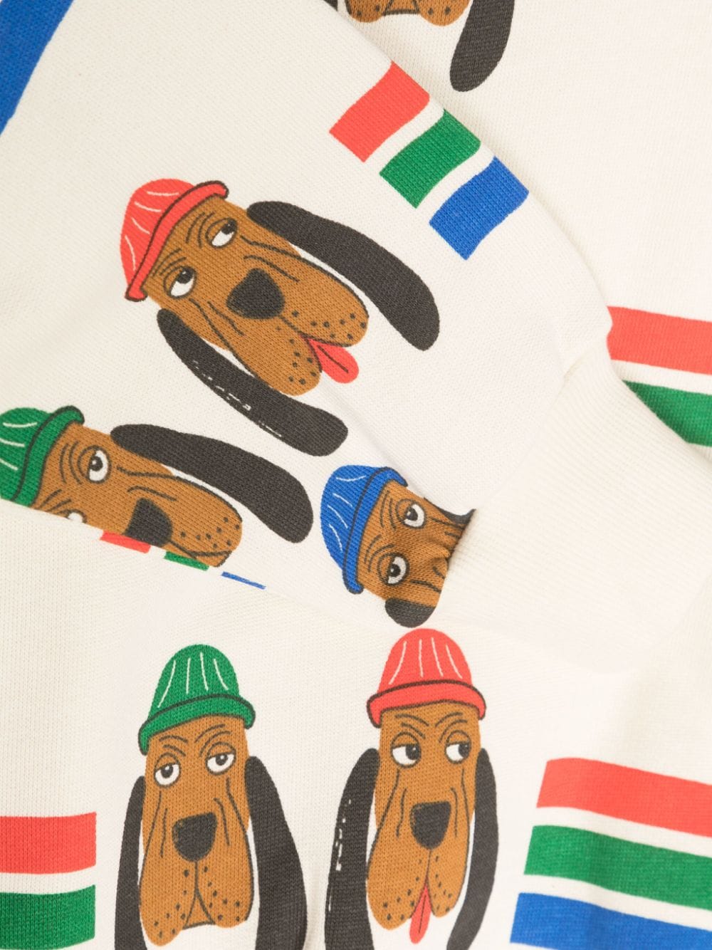 Bloodhound Print Sweatshirt
