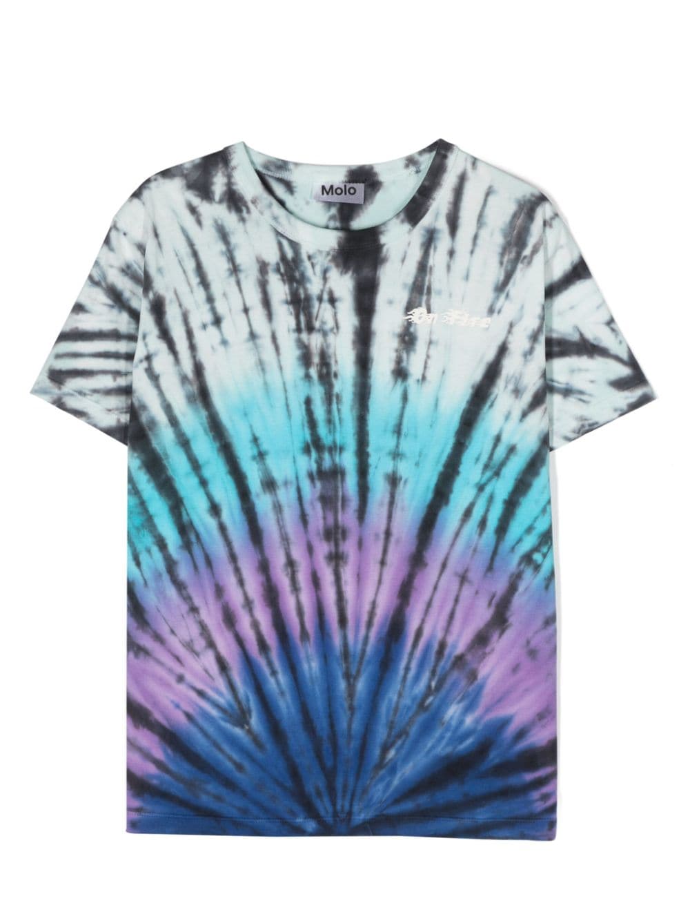 T-shirt Riley con fantasia tie-dye
