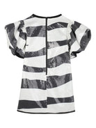 Abito a righe per bambina Marc Jacobs Kids multicolor con paillettes - Rubino Kids