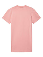 Abito Big Bookish per bambina Off - White Kids rosa con orlo dritto - Rubino Kids