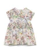 Abito Channi per neonata Molo multicolor con fiori - Rubino Kids