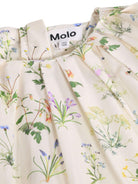 Abito Christen per bambina Molo beige con stampa a fiori - Rubino Kids