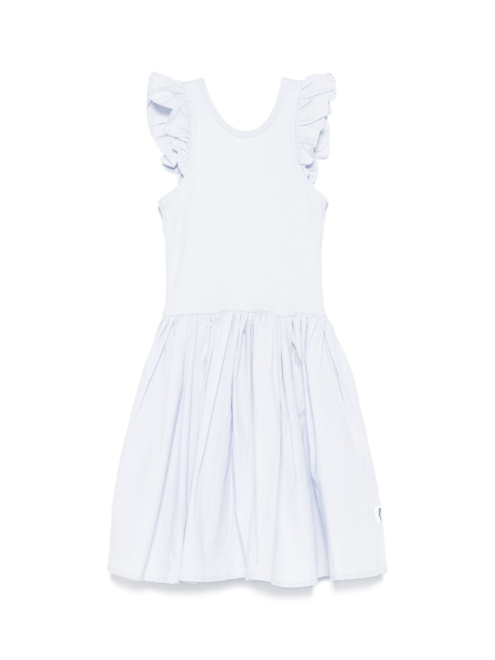 Abito Cloudia per bambina Molo azzurro con ruches - Rubino Kids