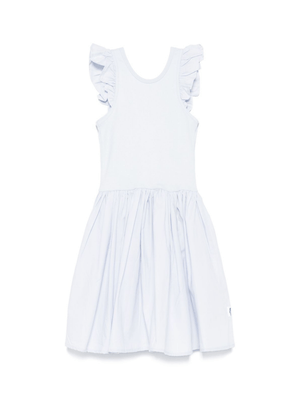 Abito Cloudia per bambina Molo azzurro con ruches