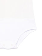 Abito con ricamo per neonata La Stupenderia rosa con maniche corte - Rubino Kids