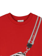 Abito corto per bambina The Marc Jacobs Kids rosso Snapshot con stampa - Rubino Kids